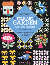 Load image into Gallery viewer, Folk Art Garden Applique Sampler