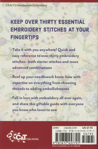 Handy Pocket Guide - Embroidery Stitching
