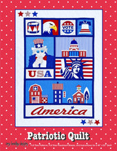 Load image into Gallery viewer, Patriotic Quilt Pattern