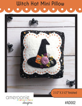 Load image into Gallery viewer, Witch Hat Mini Pillow | Pincushion