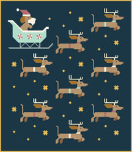 Load image into Gallery viewer, Dachshund Through the Snow Quilt Pattern