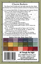 Load image into Gallery viewer, Charm Baskets Kit and or Pattern