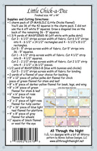 Load image into Gallery viewer, Little Chick-A-Dee Kit & Pattern<BR>Designed by Bonnie Sullivan