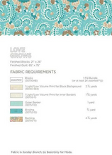 Load image into Gallery viewer, Love Grows Quilt Kit & Pattern