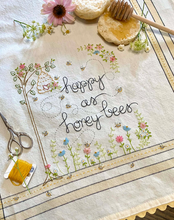 Load image into Gallery viewer, Happy As Honey Bees Dishtowel Kit