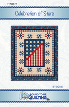 Load image into Gallery viewer, Celebration of Stars Pattern<BR>Bound to Be Quilting