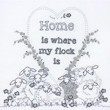 Load image into Gallery viewer, Home Is Where My Flock Is - Floss Kit and or Pattern