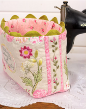 Load image into Gallery viewer, Summer Stitching Basket Pattern<BR>& Floss Kit