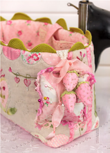 Load image into Gallery viewer, Summer Stitching Basket Pattern<BR>& Floss Kit