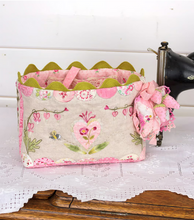 Load image into Gallery viewer, Summer Stitching Basket Pattern<BR>& Floss Kit
