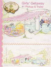 Load image into Gallery viewer, Girls' Getaway Quilt Assembly Pattern<BR>& Floss Kit