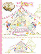 Load image into Gallery viewer, Girls' Getaway Quilt Assembly Pattern<BR>& Floss Kit