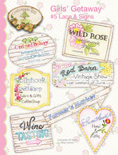 Load image into Gallery viewer, Girls' Getaway Quilt Assembly Pattern<BR>& Floss Kit