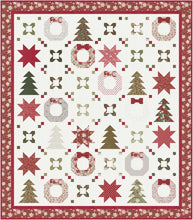 Load image into Gallery viewer, Holiday Connections Flannel Quilt Kit & Pattern