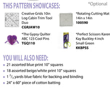 Load image into Gallery viewer, Rick Rack Table Runner Pattern - Ruler