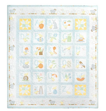 Load image into Gallery viewer, Little Chick-A-Dee Flannel Panel Kit<BR>Choose From Aqua or Pink<BR>Design by Bonnie Sullivan