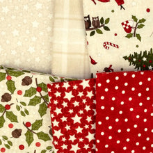 Load image into Gallery viewer, Snowtop Mountain Flannel Fat Quarter Bundle