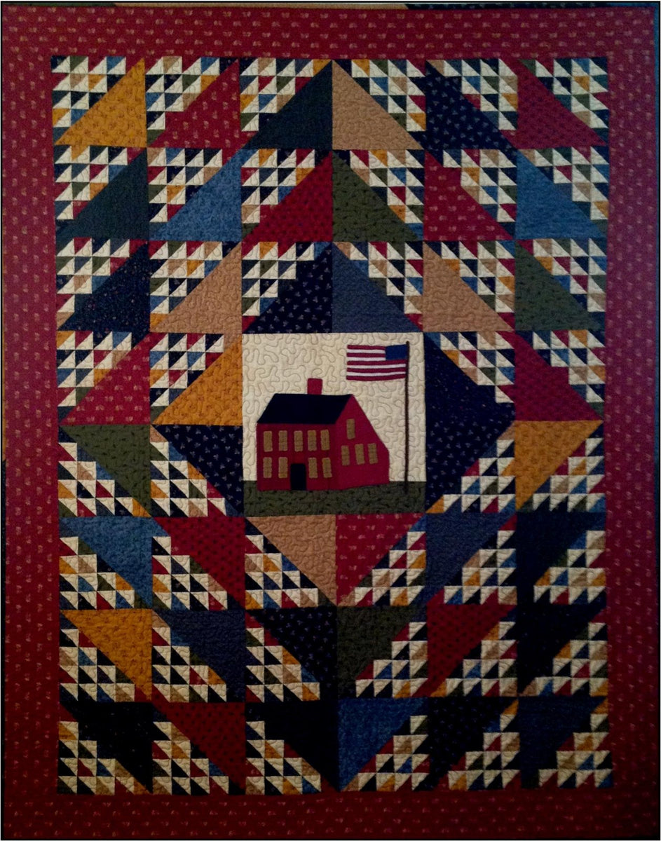 Saltbox Sampler Barn Chick Quilts