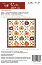 Load image into Gallery viewer, Cozy Autumn Quilt Pattern