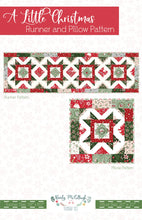 Load image into Gallery viewer, A Little Christmas Runner & Pillow Pattern