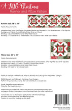 Load image into Gallery viewer, A Little Christmas Runner & Pillow Pattern