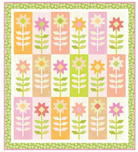 Load image into Gallery viewer, Spikey Rose Quilt Pattern