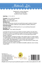 Load image into Gallery viewer, Pumpkin & Denim Kit and or Pattern