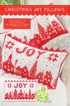 Load image into Gallery viewer, Christmas Joy Pillows or Table Runner Pattern