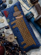 Load image into Gallery viewer, Snag the Sausage Dog Pincushion<BR>Hatched & Patched