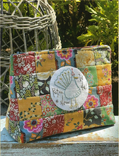 Load image into Gallery viewer, Put on A Show Makeup Bag <BR>Hatched & Patched