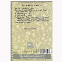 Load image into Gallery viewer, Tread Gently Bag<BR>Hatched & Patched