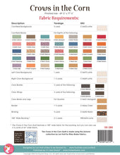 Load image into Gallery viewer, Crows In the Corn Quilt Pattern