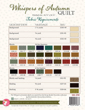 Load image into Gallery viewer, Whispers of Autumn<BR>designed by Kim Diehl