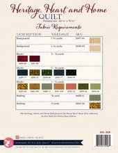 Load image into Gallery viewer, Heritage, Heart and Home<BR> Kit & Pattern<BR>By Kim Diehl