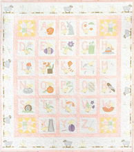 Load image into Gallery viewer, Little Chick-A-Dee Flannel Panel Kit<BR>Choose From Aqua or Pink<BR>Design by Bonnie Sullivan