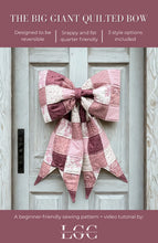 Load image into Gallery viewer, The Big Giant Quilted Bow
