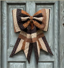 Load image into Gallery viewer, The Big Giant Quilted Jelly Roll Bow