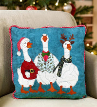 Load image into Gallery viewer, Goosey Christmas Sewing Applique Pattern