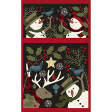 Load image into Gallery viewer, Holly Jolly Flannel Panel<BR>Designed by Bonnie Sullivan