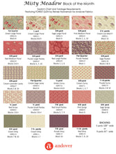 Load image into Gallery viewer, Misty Meadow Booklet<BR> A 10 Part Block of the Month