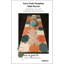 Load image into Gallery viewer, Farm Fresh Pumpkins Table Runner
