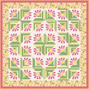 Coneflower Corner Quilt Pattern