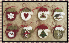 Load image into Gallery viewer, Mini Mittens Christmas Ornaments