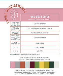 Oak Moth Quilt
