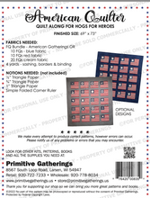 Load image into Gallery viewer, American Quilter Kit & Pattern