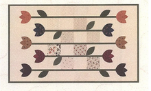 Load image into Gallery viewer, Tulips in Clover Pillow Kit & Pattern<BR>Kansas Troubles Quilters