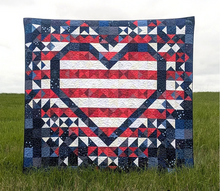 Load image into Gallery viewer, Patriotic Exploding Heart