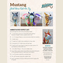 Load image into Gallery viewer, Mustang Stick Horse