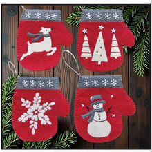 Load image into Gallery viewer, Winter Mittens Ornament Kit