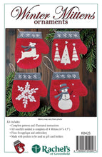 Load image into Gallery viewer, Winter Mittens Ornament Kit